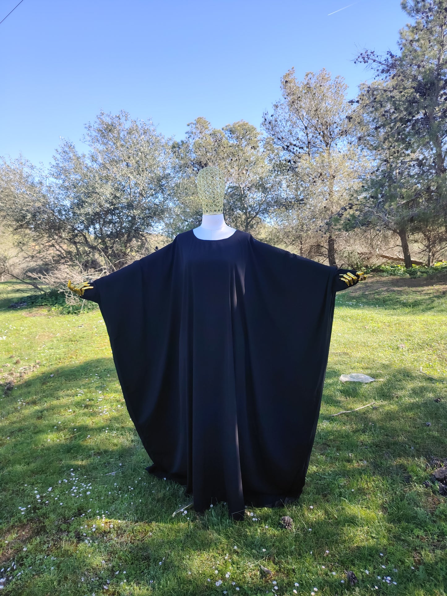 حجاب شرعي قطعتين – قماش برج دبي الفاخر